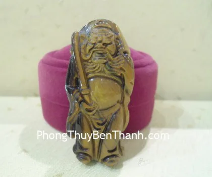 Chung quỳ đeo cổ đá mắt mèo FS705