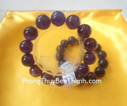 Chuỗi thạch anh tím nhạt Braxin S6215