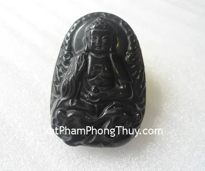Phật bản mệnh đá ngọc Đông Linh - Tuổi Tý (Thiên Thủ Thiên Nhãn) FS5068-1