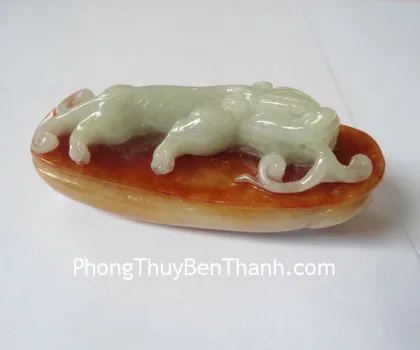 Mặt tỳ hưu PT vân xanh A+++++(23.7gr)(GCN1762) FS6632-F1-8769