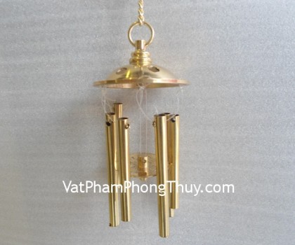 Chuông gió đồng 1 tầng 6 ống nhỏ FD225