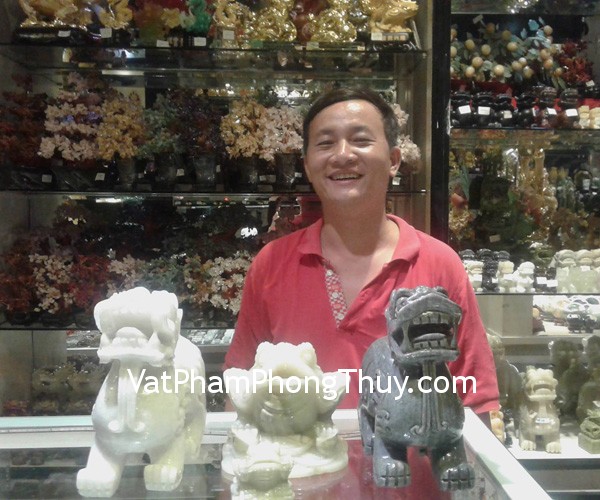 Anh Hải - khách hàng mua Tỳ Hưu đen khủng BKD-L, Tỳ Hưu trắng khủng BKT-L, Thiềm Thừ Cẩm Thạch Tây Tạng khủng CTT-L, Thiềm Thừ Cẩm Thạch Tây Tạng chuẩn CTT-S