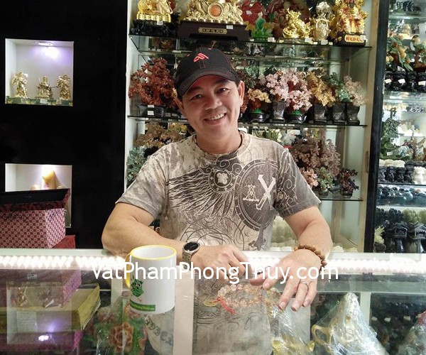Anh Hùng - khách hàng mua chuỗi thạch anh tóc đỏ đồng S6228-3528 và S6228-706